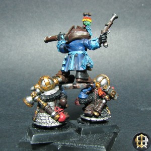 Dwarf Lord and Shieldbearers Conversion